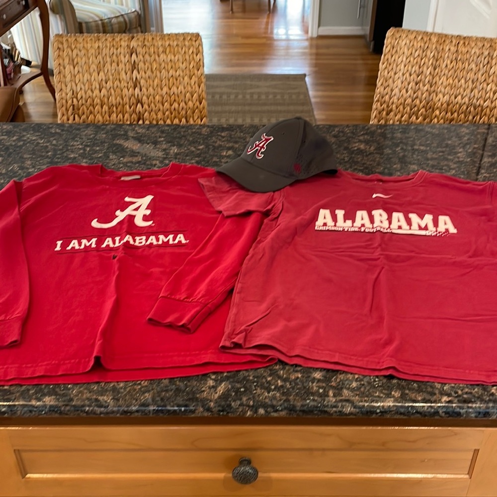 Alabama shirts & hat